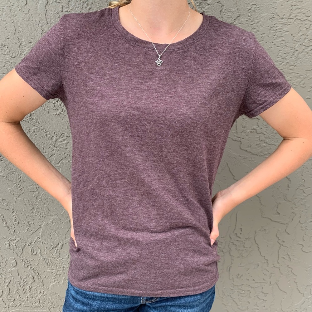 Joe’s Jeans Purple T-Shirt w/ Cute Knot on back